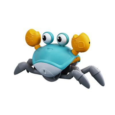 China Summer Plastic Animal Children Baby Crab Swimming Water Cartoon Game Baby Toys for sale