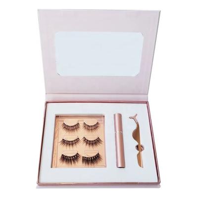 China Recycled Materials Wholesale Custom Cruelty Mink Eyelashes 3d Mink Eyelash Packaging Free Box Pink Glitter Lashes Private Label for sale