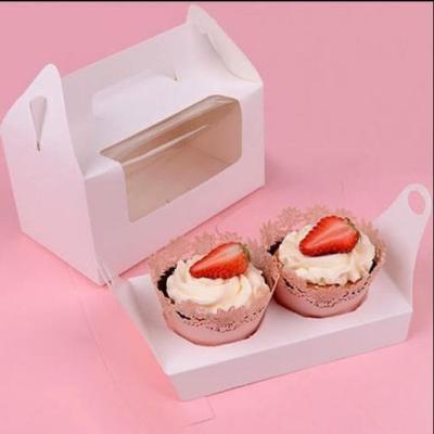 China Recyclable Customized Newspaper Delivery Tour Wedding Cake Boxes With Window In Bulk for sale