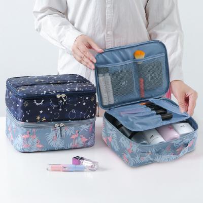 China Small Lady Mini Makeup Bag Storage Travel Cosmetic Bag Waterproof Portable Toiletry Bag for sale