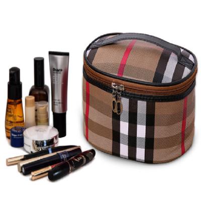 China Amazon fashion style custom single makeup bag waterproof British multi-function portable portable storage bag box for sale