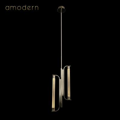 China Nordic modern luxury living room gold services non-standard customized style pendant light for restaurant for sale