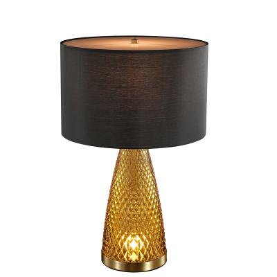 China New modern hot sale design crystal restaurant dining restaurant table lamp bedside Nordic light luxury living room led table light for sale