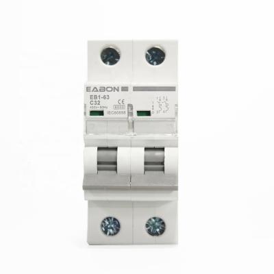 China mcb 48v dc solar mcb solar PV MCB solenoid circuit breaker NB1-63 EPB AUB1 6000 for sale