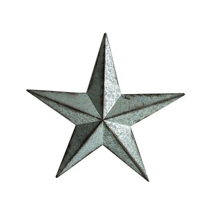 China America Customized Manufacturers Printed Galvanized Decorative Metal Star Hanging Patriot for sale