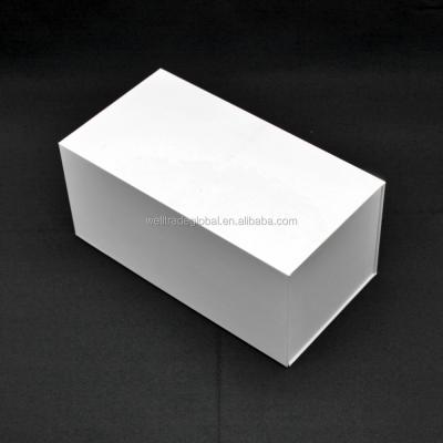 China Anti-dusk Viable Hot Cardboard Facial Mask Storage Container Box With Lid White Color OEM Various Customized Viable for sale