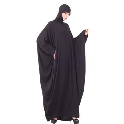 China Cheap islamic prayer dress jilbabs jilbabs muslim french polyester clothing robe muslim dress jilbab 1 piece for sale