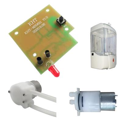 China used in no socket place power saving hot sell 6V battery automatic soap dispenser panel operated PCB KHT-AS-P-003 for sale