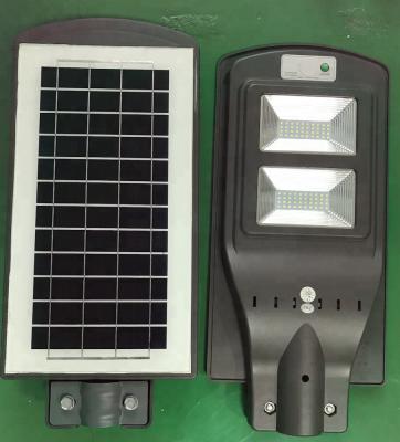 China Solar village street light 6w with 80pcs smd chips ABS plastic material PIR pathway automatic solar garden lamp for sale