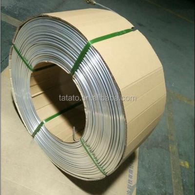 China Thin Pancake Aluminum Coil Tube Refrigeration Wall Aluminum Tube For Air Conditioning 8mm for sale