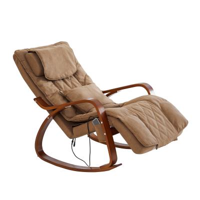 China Hot Selling Rocking and Relaxation Desk and Home Relaxation Shiatsu Massage Chair Recliner Rocking Chair with Massage Function for sale