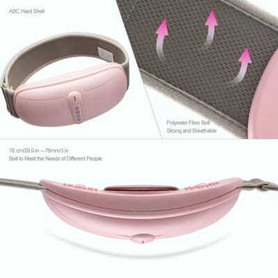 China Body Battery Belt Heating Function Rechargeable Cordless Slimming Electric Personal Massager for sale