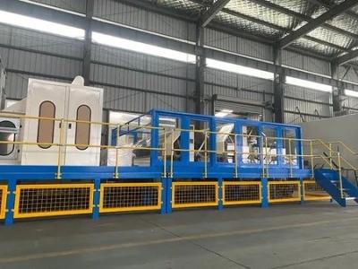 China 2000mm 200 - 600kg/H  High Speed Machine Carding Nonwoven Laboratory Carding Machine for sale