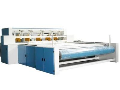 China 20m/Min Dual Functional Fabric Rolling Machine 1500mm ~ 4000mm Quilt Piece Cutting Machine for sale