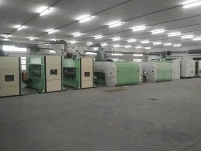 Cina 2000mm - 3200mm Non tessuto Needle Punching Machine PET calzature materiale di produzione di linea in vendita