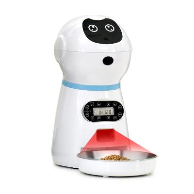 China Sustainable Quality 3.5l Size Pet Capacity Pet Automatic Dry Food Dispenser Feeder Support DropShipping for sale