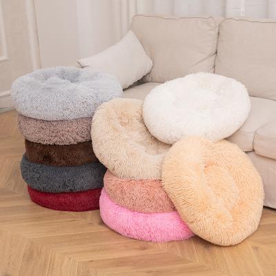 China China Newest Simple Design Sustainable Cat Round Pet Bed Hot Sale Luxury Washable Pet Bed for sale