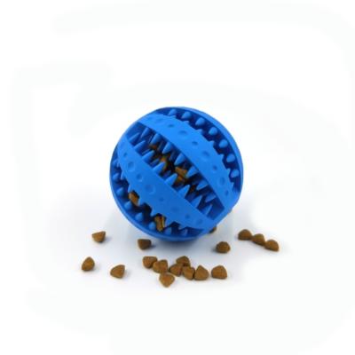 China China Factory Promotion Sustainable Food Grade Natural Rubber Ball Pet Toy for sale