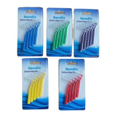 China Dental Orthodontics Interdental brush 5pcs/pack en venta