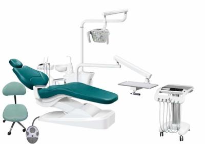 China Dental equipment manufacturer factory dental chair price sale medical dental unit set machine luxury led dental chairs for sale