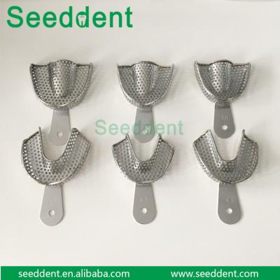 China Dental Stainless Steel Autoclavable Impression Tray for sale