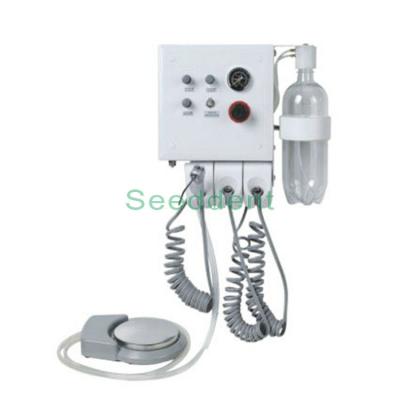 China Dental Simple Portable Plastic Unit with water bottle / Plastic Dental Turbine SE-Q009 for sale