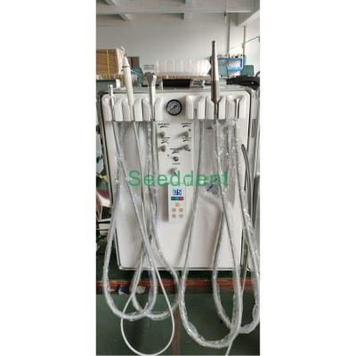 China Portable Dental Unit with 600ML Clean Water Bottle / Mobile Dental Unit with Air Compressor SE-Q041 for sale