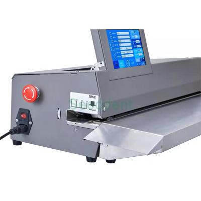 China Dental Medical Automatic heat sealing machine heat sealer with cut functioncutterfor pouches, printing dates for sale