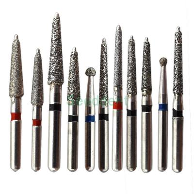 China Dental Clinic Diamond Burs Kit Safe End Diamond Preparation Burs Kit SE-4100 for sale