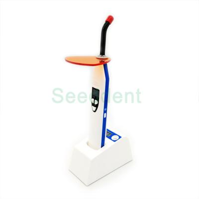 China Dental Dual Color Curing Light with Light Meter / 5W Big Power Light SE-L009 for sale