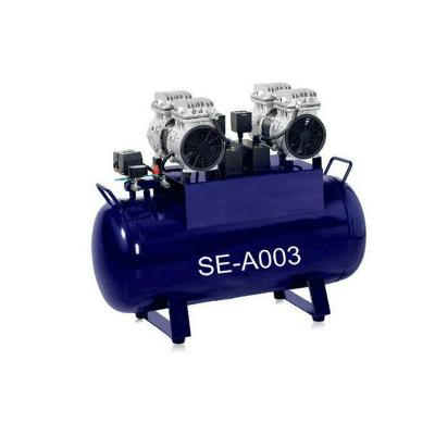 China Silent Oilless Air Compressor 1090W one for three unit 60L SE-A003 for sale