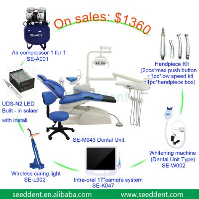 China Cost-effective Dental Chair Set / Dental Unit Set M043 for sale