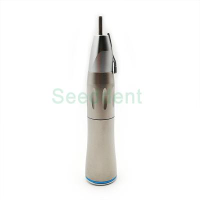 China Dental Slow Speed Surgical Straight / Fiber Optic External Water Spray Low Speed 1:1 Straight Handpiece with tube for sale