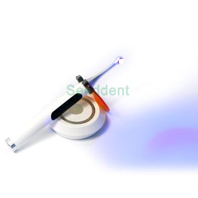 China New Design Dental Wireless 1 Second Curing Light With Metal Light Guide Stick / Dental Resin Curing Lamp for sale