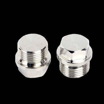 China Industry Hot Sale Stainless Steel Hex Head Pipe Plugs DIN910 for sale