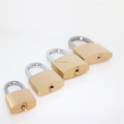 China Factory price wholesale cheap security padlock brass square cycle cut anti tri cycle padlock cheap wholesale waterproof good quality anti tri for sale