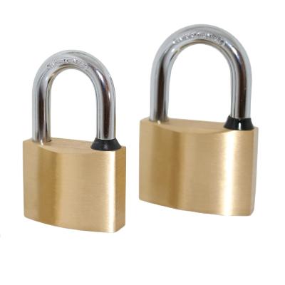 China Sample Anti Theft 30mm Computer Key Brass Padlock Anti Security Waterproof Cheap Cut Available for sale