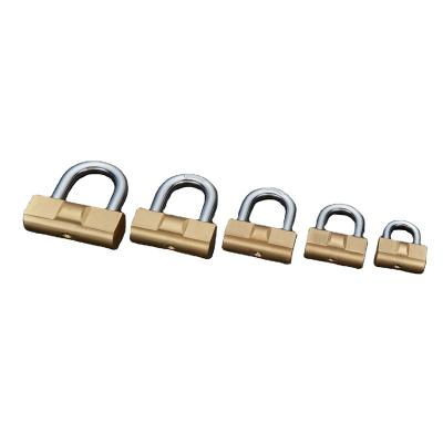 China Good Quality 70mm Waterproof Heavy Duty Hammer China Brass Padlocks Customized Brass Padlock for sale