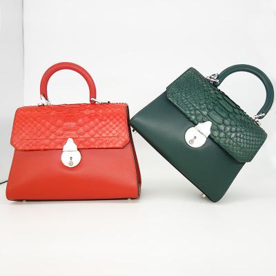 China Luxury Custom Made Crocodile Printing Ladies Fashion Handbag Women Leather Handbags for sale