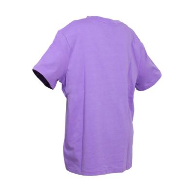 China Newest Design Anti-Wrinkle Summer Short T-shirt Men Casual High Quality Light Purple Thin T-shirts Bulk Buy for sale