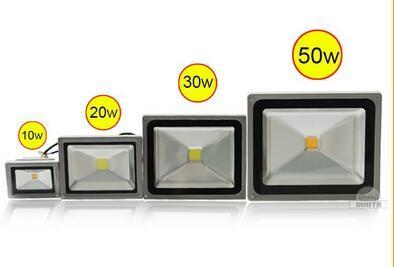 China 10 W / 20 W /30W/50W Industrial External Led Flood Lights Nature White 60Hz 90-100lm/W for sale