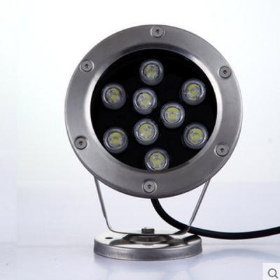 China High Brightness 9w Multi Color LED Swimming Pool Lights With Stainless Steel Ip68 for sale