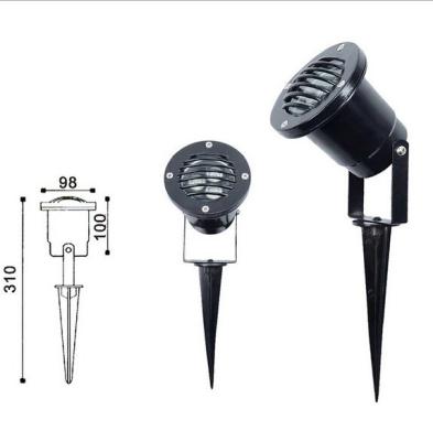 中国 高性能防水 12v LED の庭はヤードのために放射をつけません 販売のため