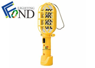 China Yellow Portable Battery LED Handheld Lights With Magnetic ,  Led Work Lamp for sale