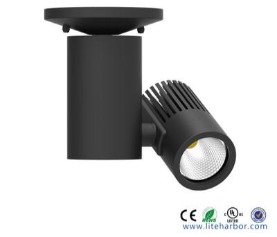 China 40w Aluminum Alloy LED Track Lights Spotlight Pure White CE ROHS for sale