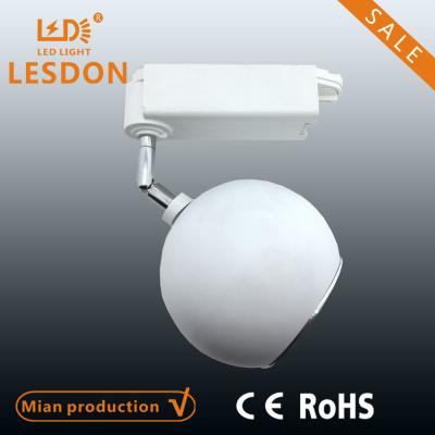 China 20 w cob dimmable led track light round shape for shop and  home decoration for sale