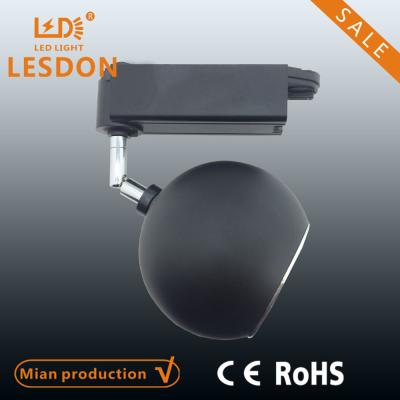 China 20 W Cob Dimmable LED Track Lights Round Shape For Shop Home Decoration for sale