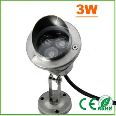 China Aluminum RGB Color Changing Led Waterproof Lights 12v 3 Watts IP68 for sale