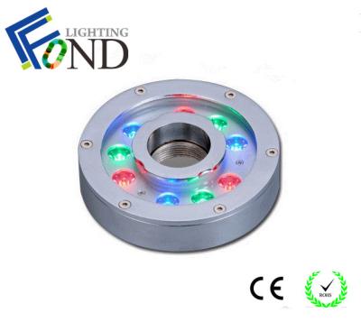 China RGB 3 In 1 24vdc Stainless Steel Led Fountain Lights Underwater Pool Light for sale