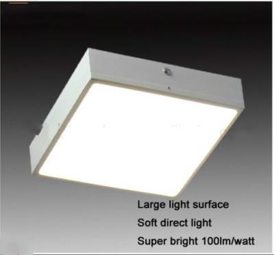 China 16W Outdoor Led Recessed LED Ceiling Light With Milky PC Cover for sale